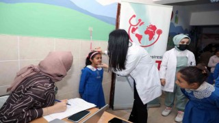 Talas kırsalındaki çocuklara sağlıklı yaşam eğitimi