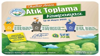 Talasta okullar arası atık toplama kampanyası