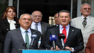 TDP Genel Başkanı Sarıgül, DSP lideri Aksakalı ziyaret etti