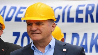 TDP Genel Başkanı Sarıgül, Zonguldakta 1 Mayıs kutlamalarına katıldı