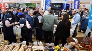 Terme standı yoğun ilgi gördü