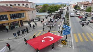 Tomarzada Gençlik Yürüyüşü coşkuyla yapıldı