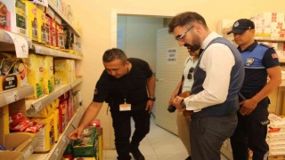Toroslar zabıtasından etiket denetimi