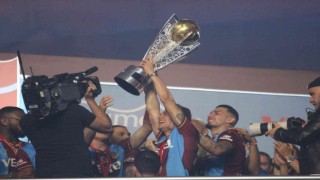 Trabzonspor şampiyonluk kupasını aldı