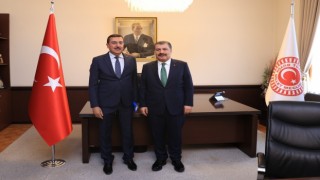 Tüfenkciden Bakan Koca ile sağlık istişaresi