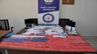 Tükiyede ilk defa Karsta tespit edildi, polis ‘Kargo çetesini çökertti