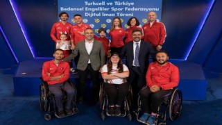 Turkcellden Türkiye Bedensel Engelliler Spor Federasyonuna tam destek
