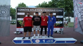 Türkiye Atletizm Şampiyonasından çifte madalya ile döndüler