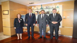 Türkiye Kent Konseyleri Birliği Başkanı Taştandan TBBye ziyaret