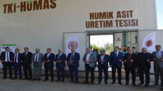 Türkiye Kömür İşletmeleri Kurumu Hümas Gübre Tesisleri açıldı