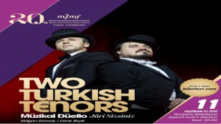 Two Turkish Tenors Müzikal Düello oyunu, festivalde Mersinlilerle buluşacak
