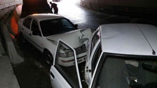Ucube kavşakta yine kaza: 1 yaralı
