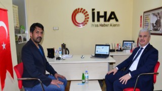 Vali Akından İHAya ziyaret