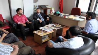 Vali Aksoy gazeteciler ile bir araya geldi