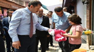 Vali Ayhan ilk ilçe ziyaretini Suruça yaptı