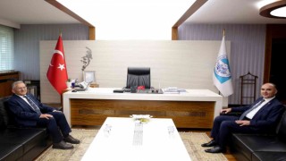 Vali Günaydından Başkan Büyükkılıça veda ziyareti