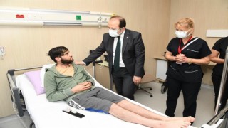 Vali Pehlivan: Mersin Şehir Hastanesi pandemi döneminde hayati işlev gördü