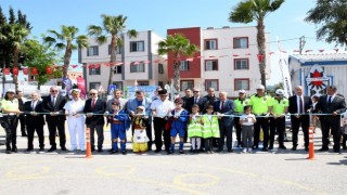 Vali Su, ‘Polis Amca Trafik Eğitim Parkının açılışını yaptı