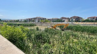 Yalova Belediyesinden Safran Deresinde temizlik çalışması