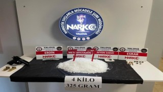 Yalovadaki uyuşturucu operasyonlarında 4 tutuklama