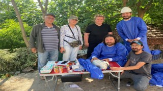Yaren leyleğin halkalı yavrusu Bursaya geri döndü