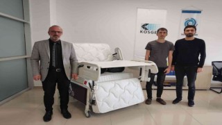 Yatalak hastalara özel akıllı yatak geliştirildi