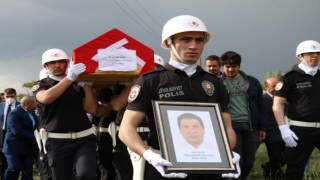 Yazıcıoğlunun Koruma Polisi Yıldız son yolculuğuna uğurlandı