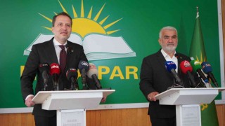 Yeniden Refah Partisi Genel Başkanı Erbakandan Zekeriya Yapıcıoğluna ziyaret