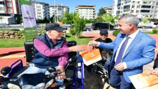 Yeşilyurtta Engelliler Haftasında renkli görüntü