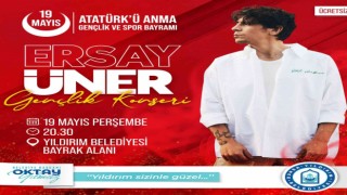 Yıldırımda 19 Mayısa özel gençlik konseri