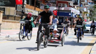 Yozgatta pedallar Bağımlılıktan uzak nesiller için çevrildi