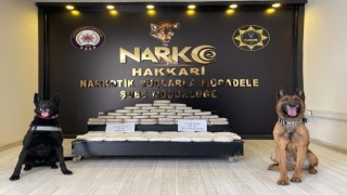 Yüksekovada 41 kilo 200 gram uyuşturucu ele geçirildi