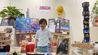 Zonguldakta anaokulu öğrencileri 10 ili tanıttı