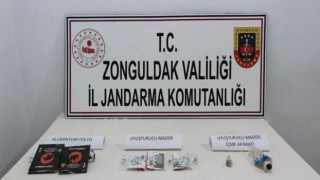 Zonguldakta uyuşturucu operasyonu