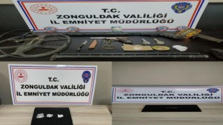 Zonguldakta uyuşturucu operasyonunda 4 gözaltı