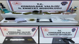 Zonguldakta uyuşturucu şebekesi çökertildi