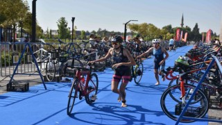 2022 Triatlon Türkiye Kupası Balıkesirde yapıldı