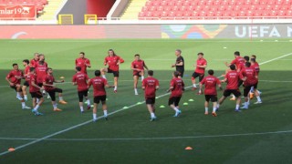 A Milli Futbol Takımı, Litvanya maçı hazırlıklarını sürdürdü