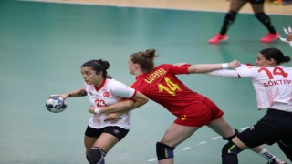A Milli Kadın Hentbol Takımı, Kuzey Makedonyayı mağlup etti