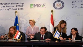 AB, İsrail ve Mısır ile üçlü doğal gaz anlaşması imzaladı