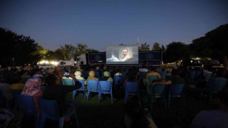 Açık havada sinema keyfi