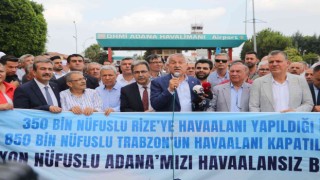 Adana Havalimanı kapatılmasın çağrısı