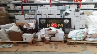Adanada 14 milyon 682 bin 300 kaçak sigara ele geçirildi