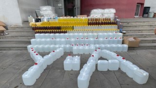 Adanada 275 litre sahte içki ele geçirildi