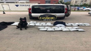 Adanada 37 kilo esrar ele geçirildi