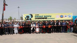 Ağrıda Hayat Boyu Öğrenme Şenliği düzenlendi