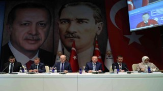 AK Parti Merkez Karar ve Yönetim Kurulu (MKYK) Toplantısı Cumhurbaşkanı Recep Tayyip Erdoğan başkanlığında AK Parti Genel Merkezinde başladı.