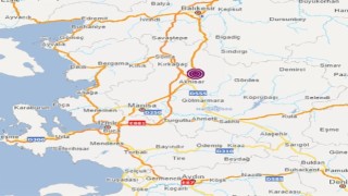 Akhisarda 3.6 büyüklüğünde deprem