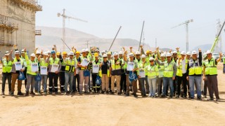 Akkuyu NGS’nin 1’inci Ünitesinde Ana Sirkülasyon Boru Hattının Kaynak İşlemi Tamamlandı