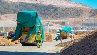 Akkuyu NGSnin 1inci ünitesinde kullanılacak polar vinç inşaat sahasına ulaştı
